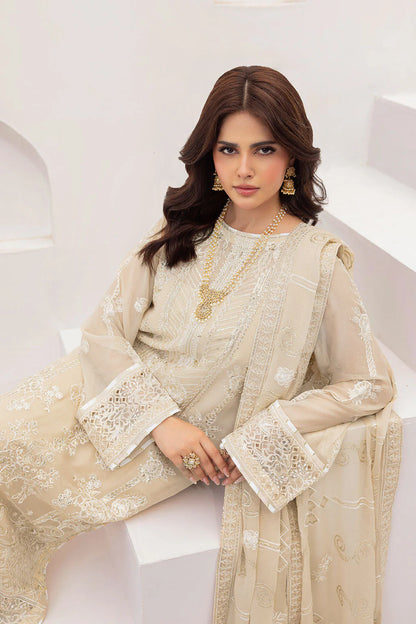 RAMSHA SONEHRI CHIFFON COLLECTION VOL 03 UNSTITCHED '26 - BB-302