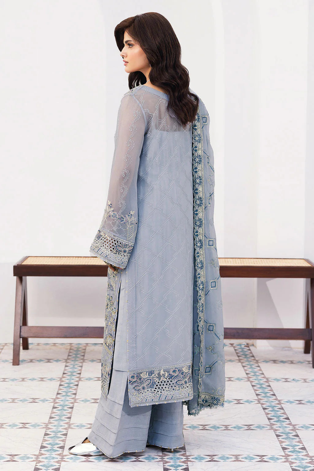 RAMSHA SONEHRI CHIFFON COLLECTION VOL 03 UNSTITCHED '26 - BB-308