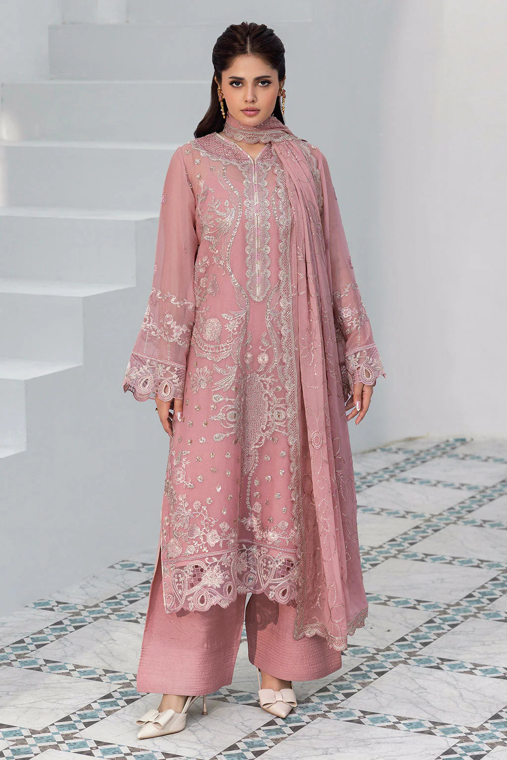 RAMSHA SONEHRI CHIFFON COLLECTION VOL 03 UNSTITCHED '26 - BB-303