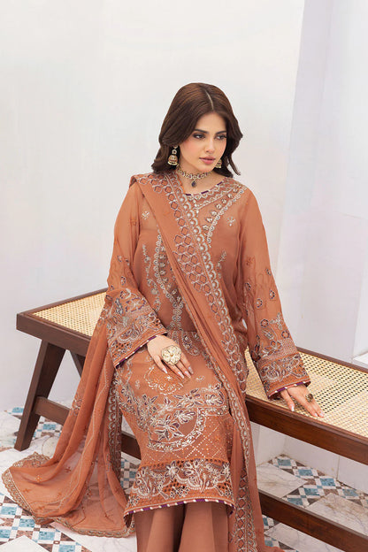 RAMSHA SONEHRI CHIFFON COLLECTION VOL 03 UNSTITCHED '26 - BB-307