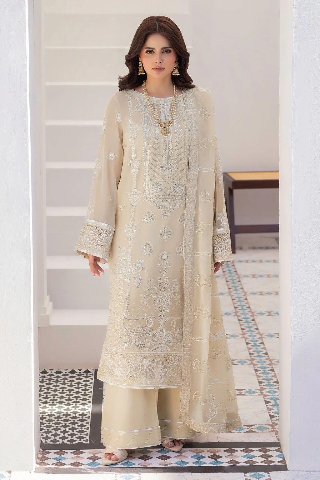 RAMSHA SONEHRI CHIFFON COLLECTION VOL 03 UNSTITCHED '26 - BB-302