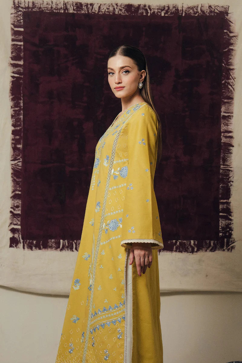 AFROZEH DAYBREAK PRINTKARI UNSTITCHED'26| SUNHAZE