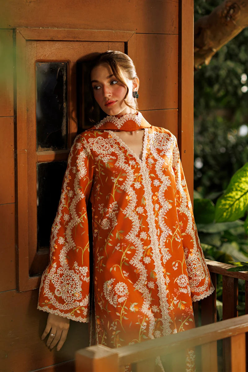 AFROZEH SUMMER TOGETHER VOL-III UNSTITCHED'26 | ELYORA