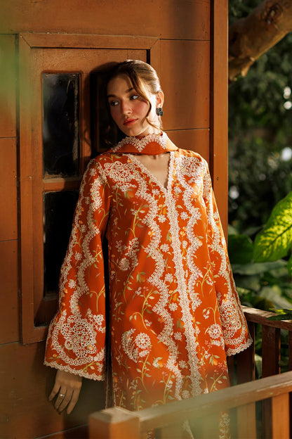 AFROZEH SUMMER TOGETHER VOL-III UNSTITCHED'26 | ELYORA