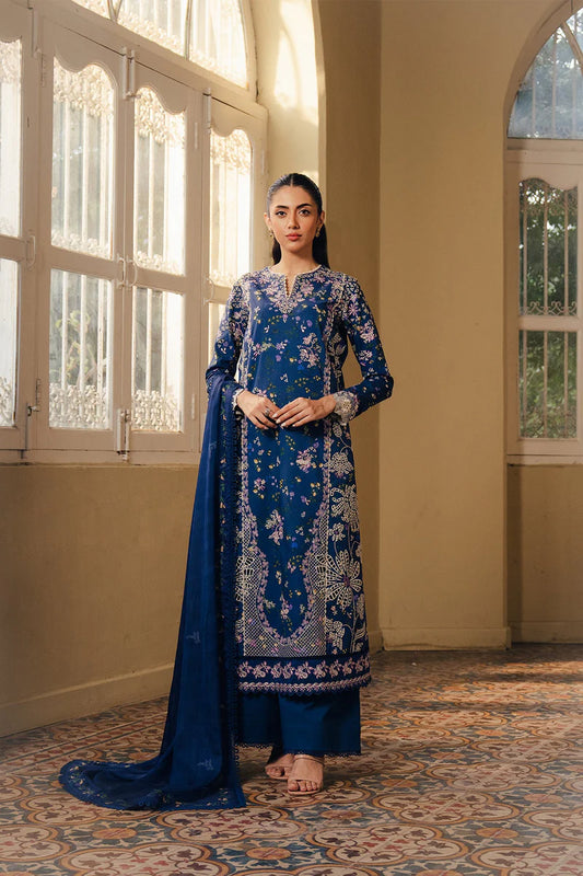 AFROZEH DAYBREAK PRINTKARI UNSTITCHED'26| DUSKMELT