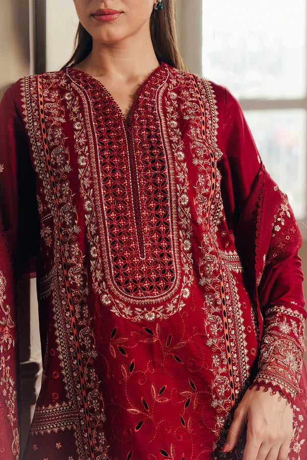 AFROZEH DAYBREAK PRINTKARI UNSTITCHED'26| SUNDROWN