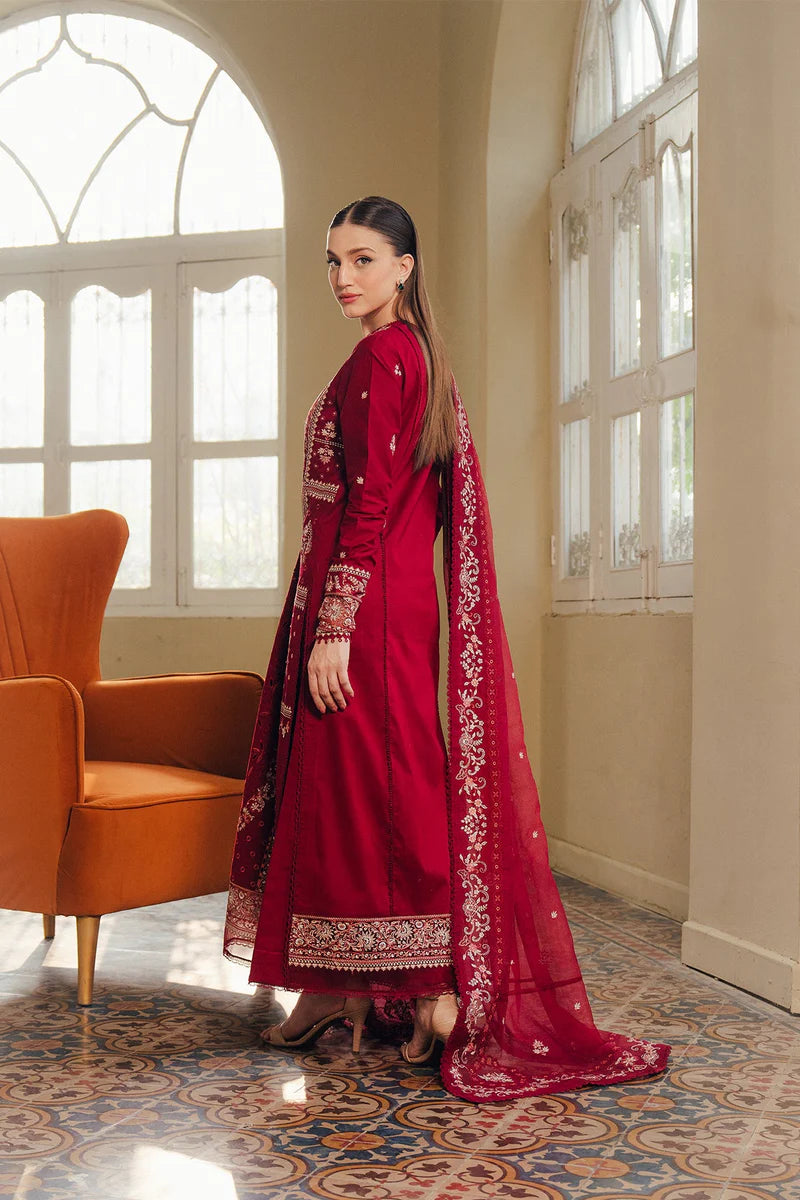AFROZEH DAYBREAK PRINTKARI UNSTITCHED'26| SUNDROWN