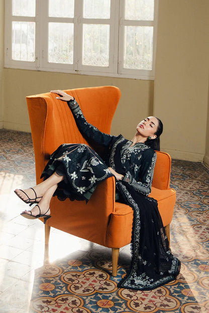 AFROZEH DAYBREAK PRINTKARI UNSTITCHED'26| CLOUDVEIL