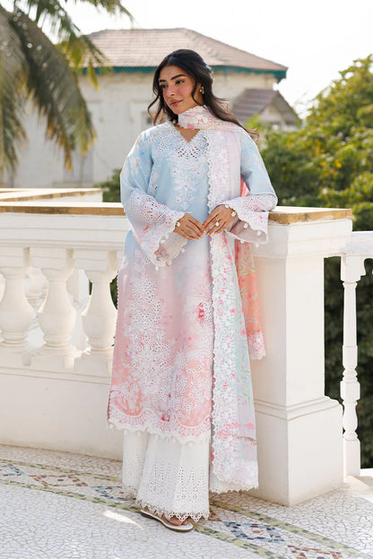 AFROZEH SUMMER TOGETHER VOL-III UNSTITCHED'26 | LILOURA