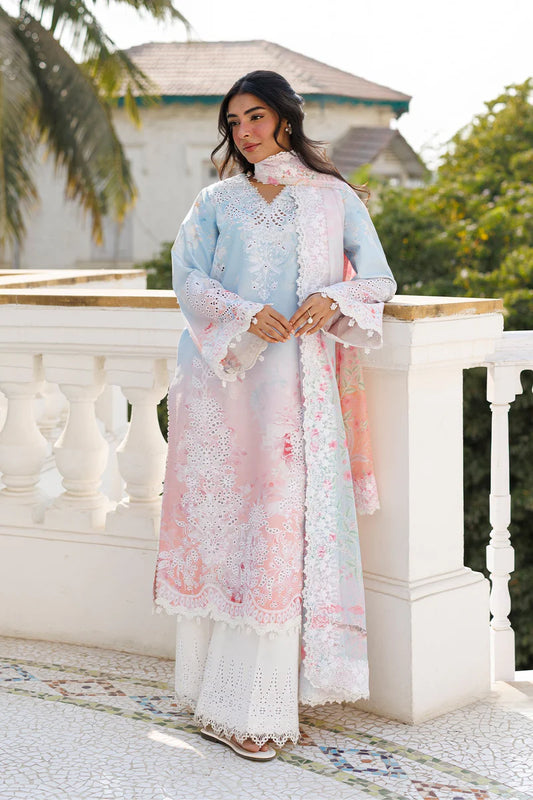 AFROZEH SUMMER TOGETHER VOL-III UNSTITCHED'26 | LILOURA