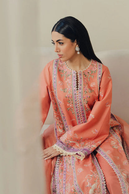 AFROZEH DAYBREAK PRINTKARI UNSTITCHED'26| SKYHUSH
