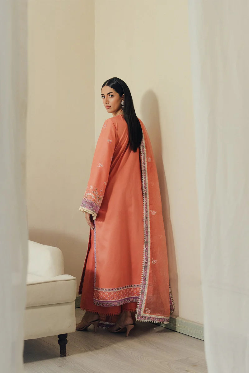 AFROZEH DAYBREAK PRINTKARI UNSTITCHED'26| SKYHUSH