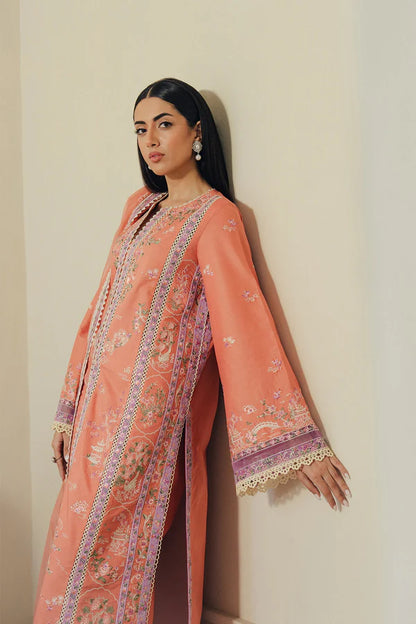 AFROZEH DAYBREAK PRINTKARI UNSTITCHED'26| SKYHUSH