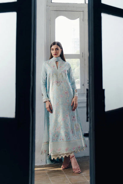 AFROZEH DAYBREAK PRINTKARI UNSTITCHED'26| DAWNFALL
