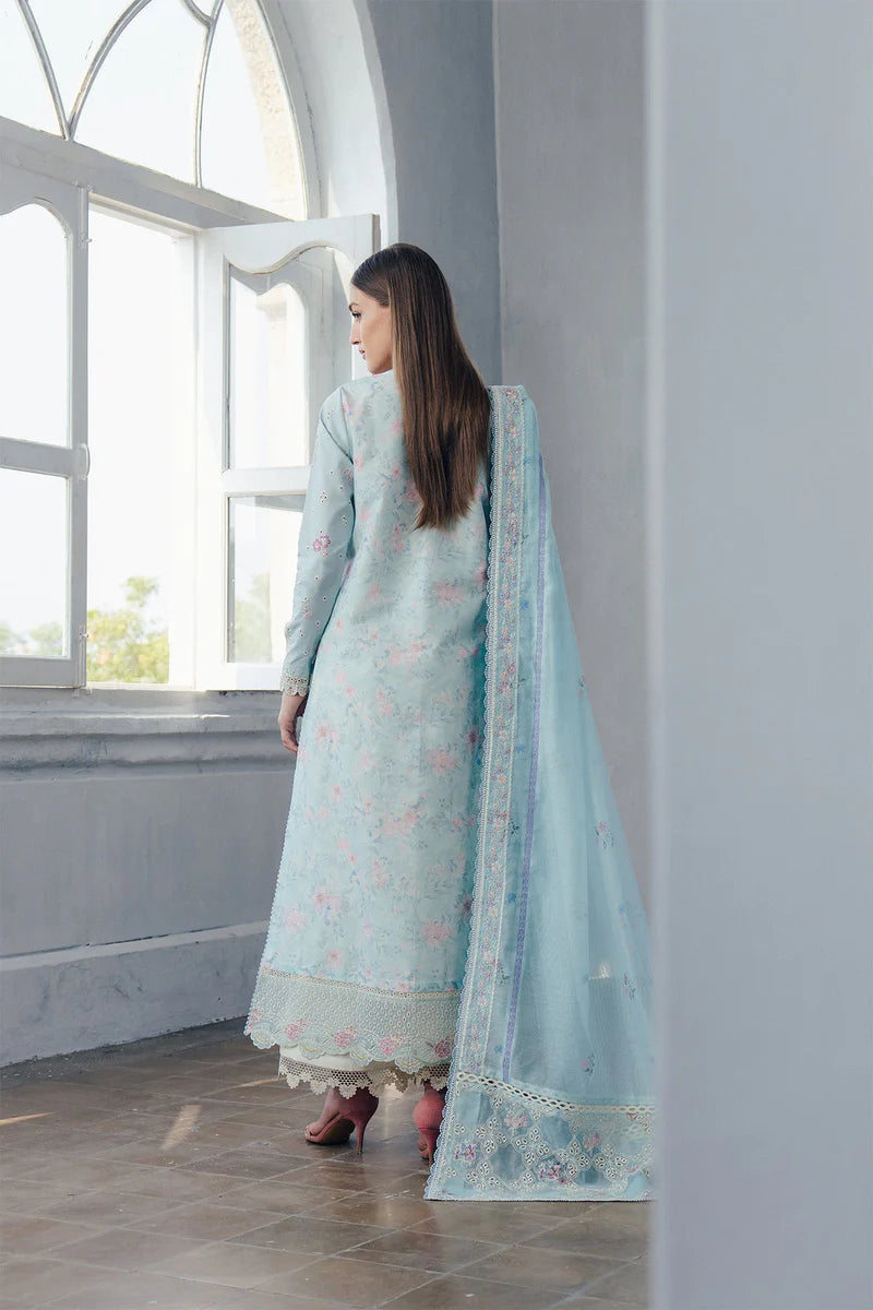 AFROZEH DAYBREAK PRINTKARI UNSTITCHED'26| DAWNFALL