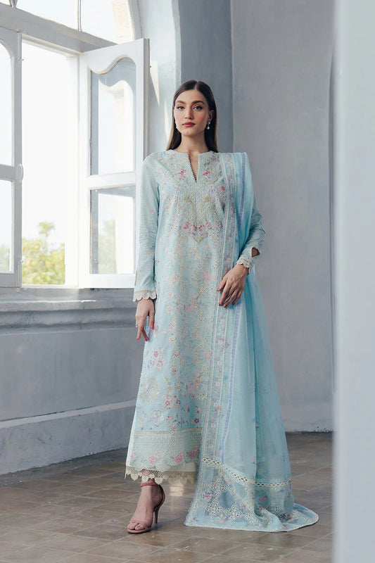 AFROZEH DAYBREAK PRINTKARI UNSTITCHED'26| DAWNFALL