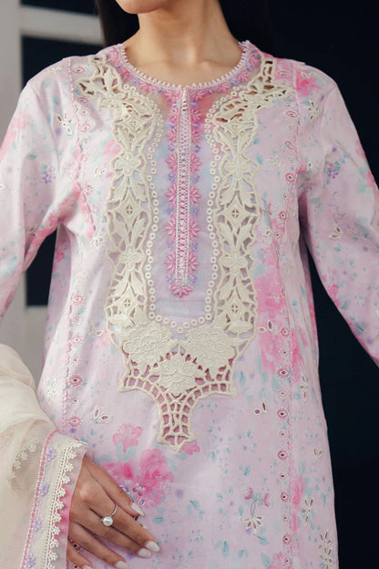 AFROZEH DAYBREAK PRINTKARI UNSTITCHED'26| SKYDUST