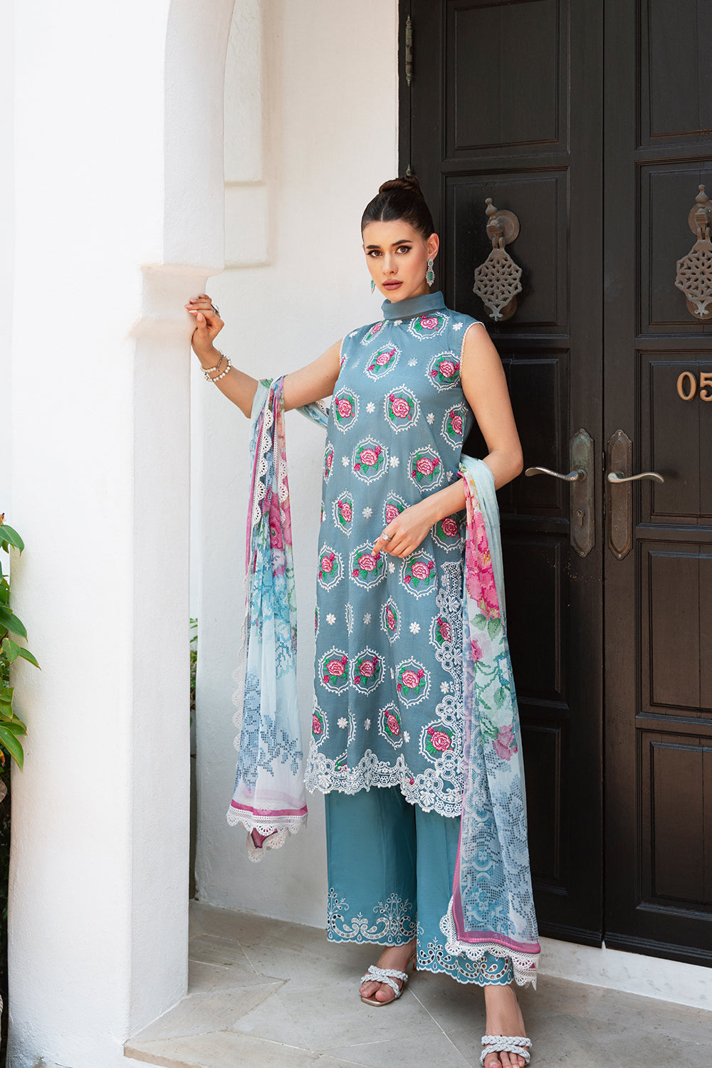 Saira Rizwan Lawn Unstitched Vol 2 Collection 2024 – Amal SRLL2-24-09